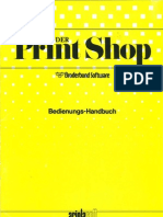 PrintShop Manual Deutsch