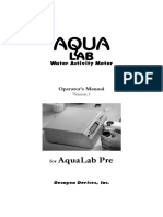 Manual AquaLab Series Pre