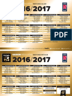 Le calendrier du Top 14 pour la saison 2016-2017