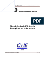 Metodologia de Eficiencia Energetica-Industria