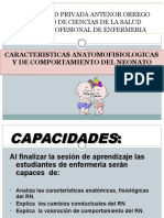 Caracteristicas Neonologicas