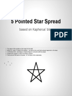 5 Pointed Star Spread Meaning and Interpretation