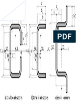 Notación Perfiles Conformados