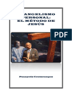 Evangelismo Personal. Método de Jesús Pr. Panayotis.