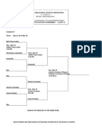 2010 1A Soccer Pairings