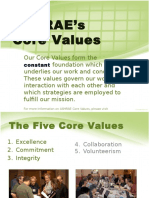 ASHRAEs Core Values Presentation