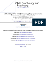 2007 - All That Glitters Is Not Gold' Misdiagnosis of Psychosis in Pervasive Developmental Disorders - A Case Series