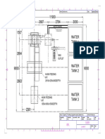 Water channel and husk feeding pits layout diagram