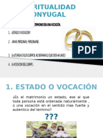 Matrimonio, Estado o Vocacion