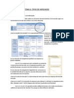 TEMA 6 - Tipos de Mercados