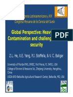 Global Perspective: Heavy Metal Contamination and Challenge To Food Security