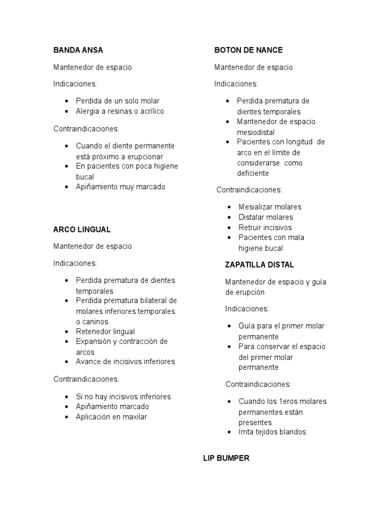 Banda Ansa: Indicaciones y Contraindicaciones | PDF