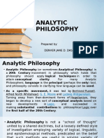 Analytical Philosophy