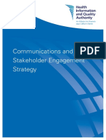 Communications Stakeholder Engagement Strategy