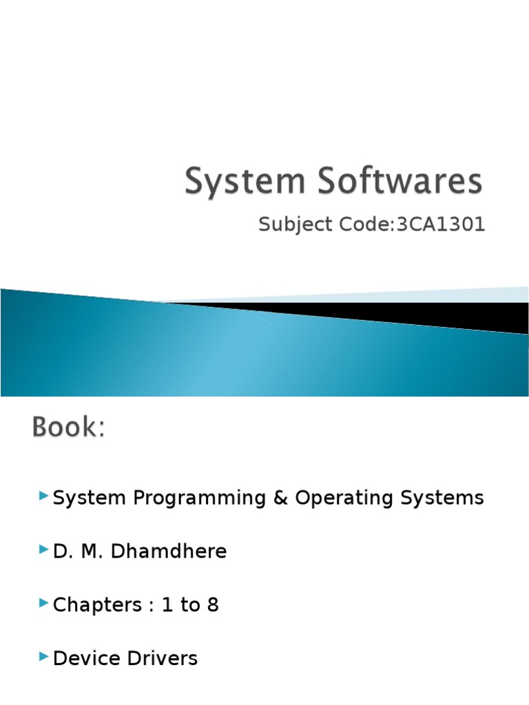 Chap 1 Dhamdhere PDF Computer Program Programming