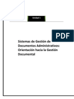 Unidad 1 Sistema Gestión Documentos Administrativos PDF