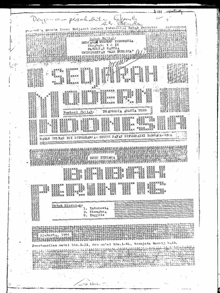 Sejarah Indonesia Modern Ricklefs Pdf