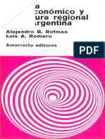 Sistema Socioeconómico y Estructura Regional en La Argentina