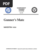 Navedtra 14324 Gunners Mate