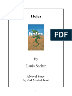 Holes Novel Study Preview