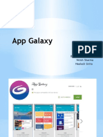 App Galaxy: By:-Aakarshan Rai Nitish Sharma Neelesh Sinha