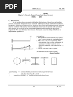 Strains Chapter 6. Stress in Beams (Normal and Shear Stresses)