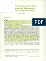6.Hedging with stock index futures Estimation and forecasting with error correction model.pdf