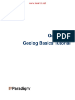 Geolog6.6 Basics Tutorial