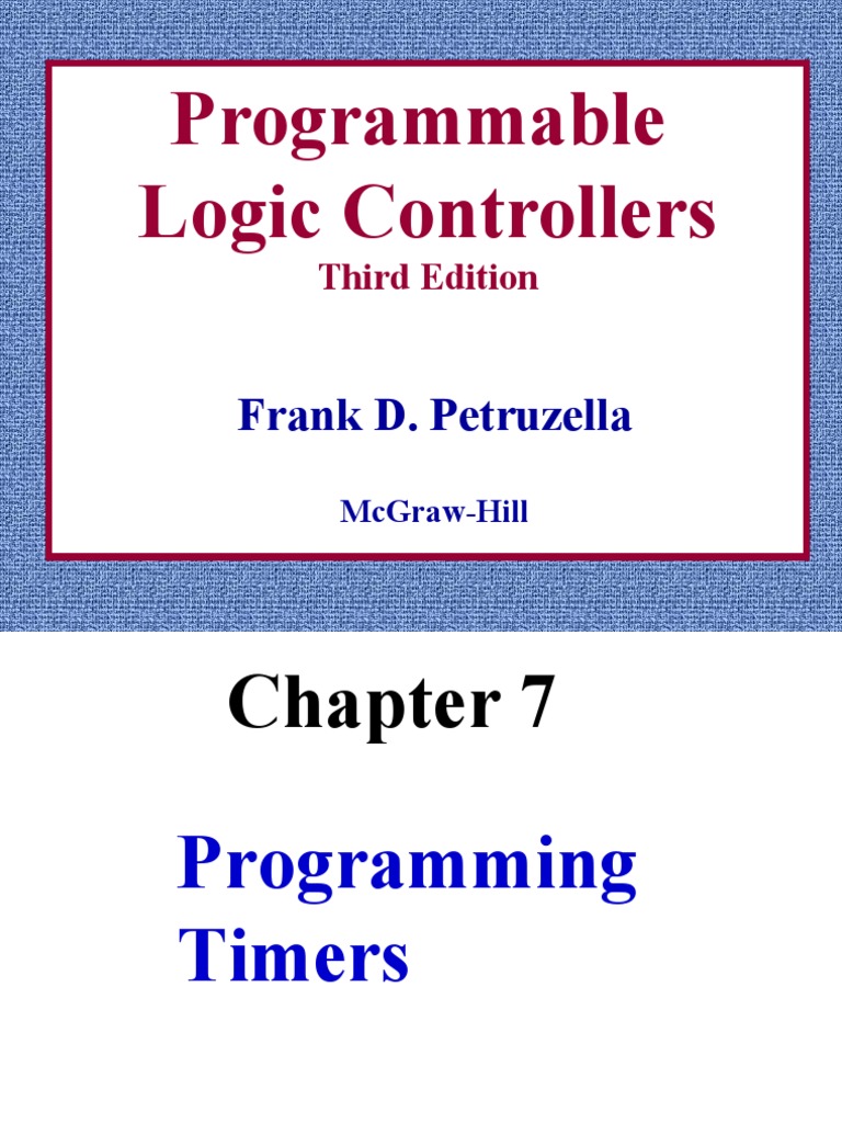 Timer Programming in PLC Systems | PDF | Science & Mathematics | Computers