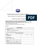 WC Claim Form Claim Form New India