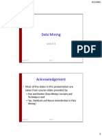 Data Mining Unit 3 PDF