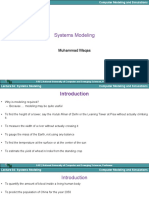 Systems Modeling: Muhammad Waqas