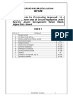 Borsad Nagar Seva Sadan Borsad: Index