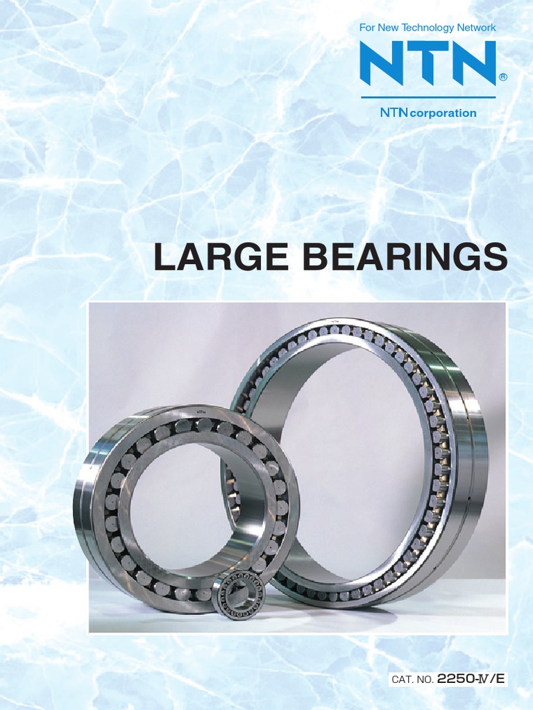 Ntn Large Bearings Catalog Bearing (Mechanical) Engineering Tolerance