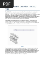 Bill of Material Creation