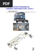 Sistema de Freio Pneumático Do Caminhão Volkswagen 8