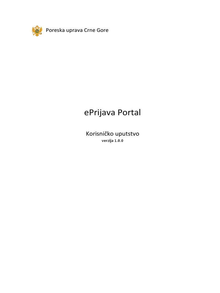 E Prijava | PDF