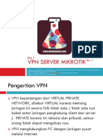 VPN SERVER MIKROTIK REV1 - Bag 1 PDF