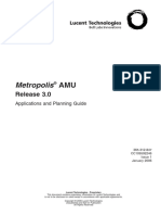 Metropolis® AMU Release 3.0 Applications and Planning Guide 