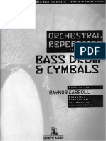 Bass Drum & Cymbals Raynor Carroll