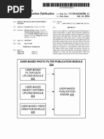 Snapchat Object Recognition Based Photo Filters Patent Application