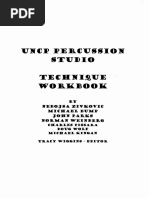 Percussion Exercise Book