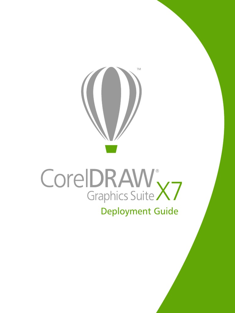 CorelDraw X7 Deployment Guide 05 | PDF | Installation (Computer ...