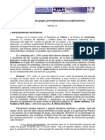 Psicoterapia de Grupo Principios Basicos y Aplicaciones