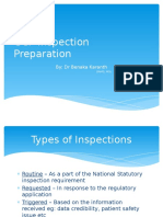 GCP Inspection - Dr. Karanth