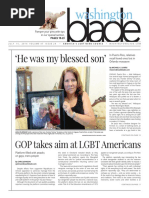 Washingtonblade.com, Volume 43, Issue 29, July 15, 2016