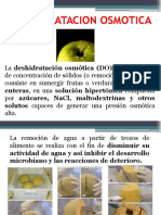 Deshidratacion Osmotica