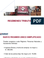 Regimenes Tributarios