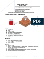 Simulação Erupção Vulcânica