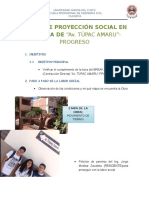 Labor de Proyección Social en La Obra De